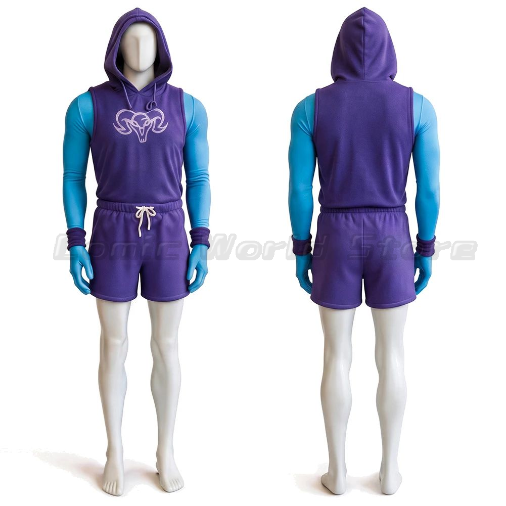 Outdoor Sport Hoodie - Costume da Cosplay di He-Man Gym