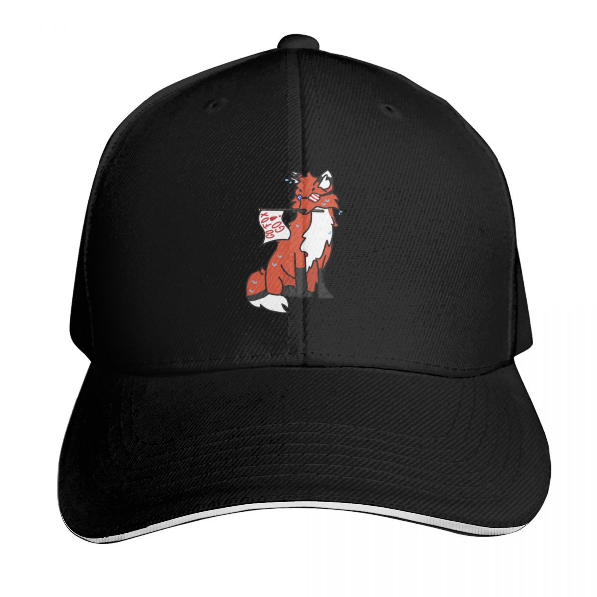 Outdoor Sport Usa - Cappellino da baseball con adesivo a