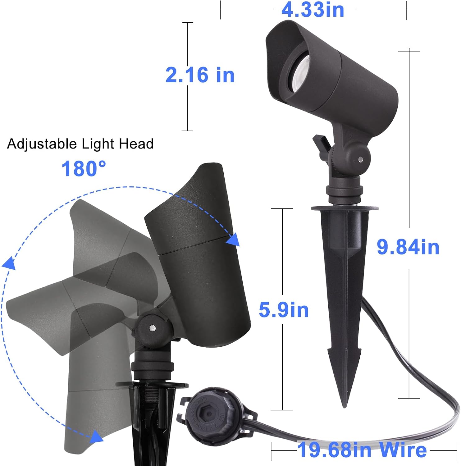 Luci LED da Giardino a Bassa T - Outdoor Spotlight recensione e prezzo