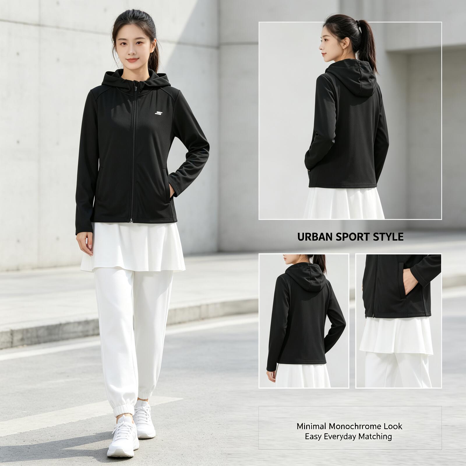 SKECHERS Giacca con cappuccio  - Outdoor Sport Hoodie recensione e prezzo